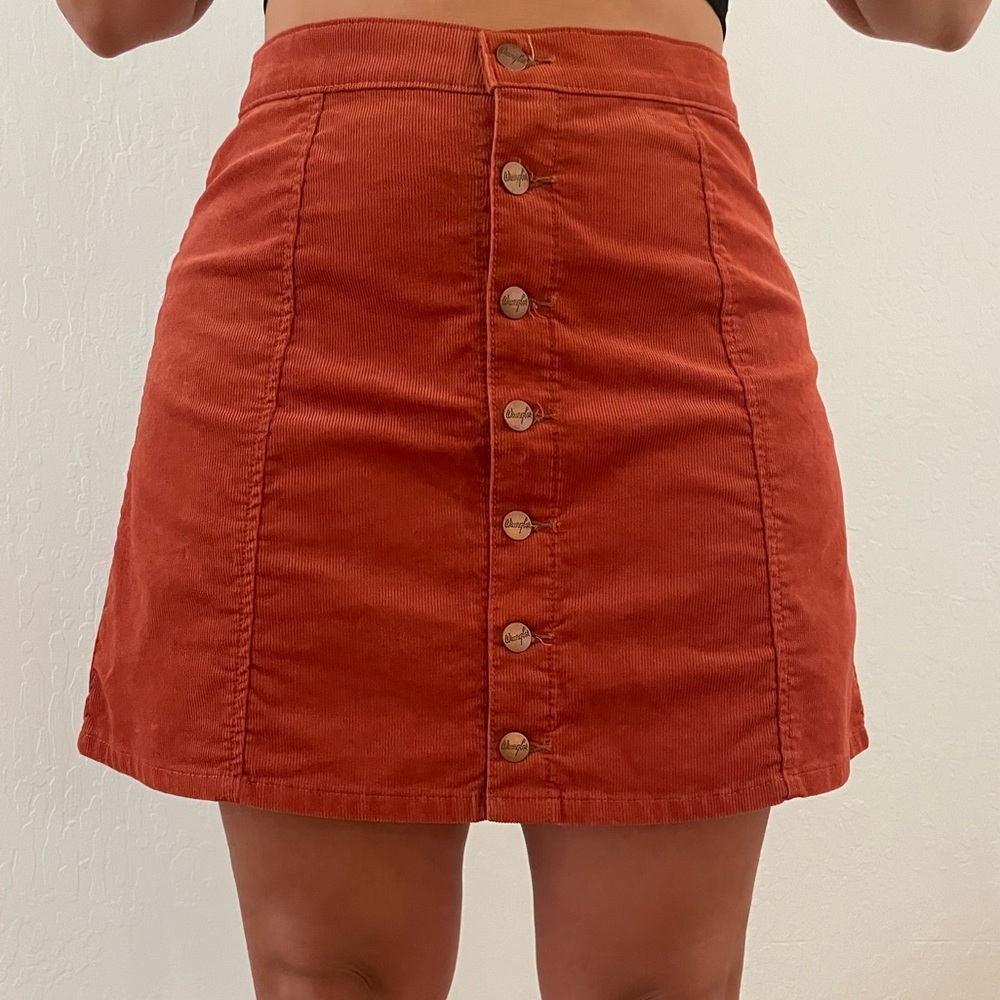 Corduroy Wrangler Skirt Size L